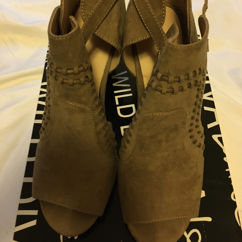 Brown heels ( booties)